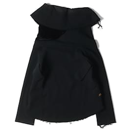 Comme Des Garcons-COMME des GARCONS Wool Button Jacket Masterpiece-Black