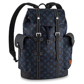 Louis Vuitton-LV Christopher backpack MM new-Blue