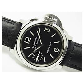 Panerai-PANERAI Luminor Marina hand-wound 44 MM PAM00111 G series Mens-Silvery