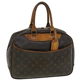 Louis Vuitton-LOUIS VUITTON Monogram Deauville Hand Bag M47270 LV Auth rz479-Monogram