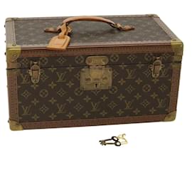 Louis Vuitton-LOUIS VUITTON Monograma Boite Buteil Bolsa de mão Vanity Vintage M21822 Auth yk5026-Monograma