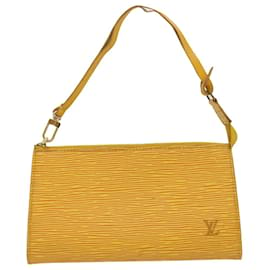 Louis Vuitton-Accesorios de Louis Vuitton Pochette-Amarillo
