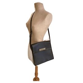 Sublime e rara borsa Michaela Frey Nero Gold hardware