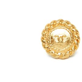 CHANEL X10 Pulsanti CC 1.6 cm 0.63NEL D'oro