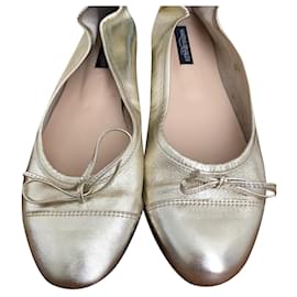 Marina Rinaldi-Ballet flats-Golden