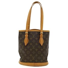 Louis Vuitton-LOUIS VUITTON Monogram Bucket PM Shoulder Bag M42238 LV Auth pt4612-Other