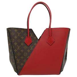 Louis Vuitton-LOUIS VUITTON Borsa tote Kimono ciliegia con monogramma MM rossa M40459 LV Aut 31385alla-Rosso