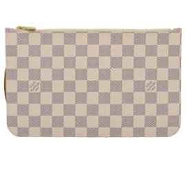 Louis Vuitton-Bolsa Louis Vuitton Neverfull-Branco