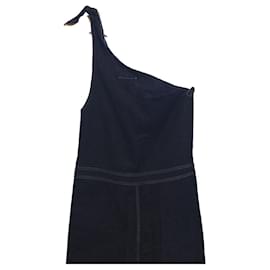 Mm6-*Chanel CHANEL One Piece Clothing Tops Wool Ladies White * MM6 2018 / One Shoulder / Tagged-Black