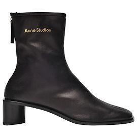 Acne Ankle Boots Bertine in Black Leather Black