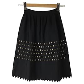 Fendi-*FENDI Skirt / 38 / Nylon-Black