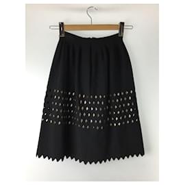 Fendi-*FENDI Skirt / 38 / Nylon-Black