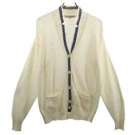*Cárdigan Christian Dior M Blanco Christian Dior Damas Blanco