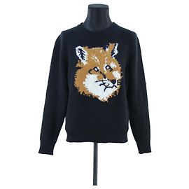 Kitsune Suéter Maison Kitsuné M Preto