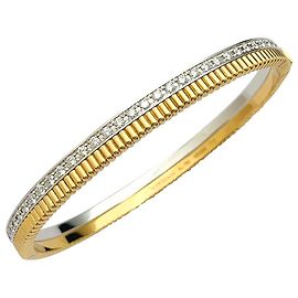 Bracciale Boucheron, "Four Radiant" , In oro giallo, bianco e diamanti. Altro