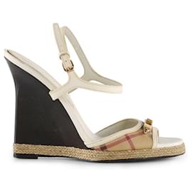 burberry wedge sandals sale