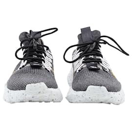 Nike-Nike Space Hippie 01 Sneakers in Poliestere Riciclato Grano Nero-Nero