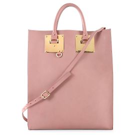Bolsa Tote Albion de Couro Rosa Sophie Hulme Rosa