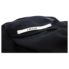 J Brand-Suéter J Brand com costas transparentes em lã preta-Preto
