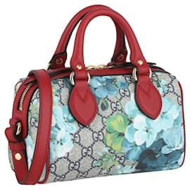 Gucci-Gucci GG Supreme Floral Mini Crossbody Bag-Multiple colors