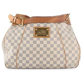 Sac cabas Louis Vuitton Damier Azur Galliera PM Multicolore