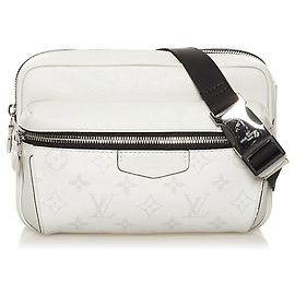 Marsupio da esterno Taigarama con monogramma bianco Louis Vuitton Bianco