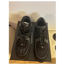 Chanel-Black classic Chanel sneakers-Black