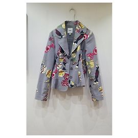 chaqueta americana estampada de Moschino Multicolor