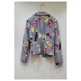 Moschino-Moschino patterned blazer jacket-Multiple colors