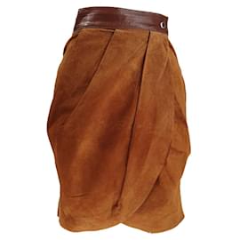 Autre Marque-Skirts-Brown