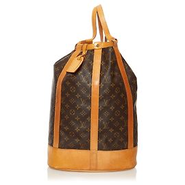 Louis Vuitton Brown Monogramm Randonnee GM Braun