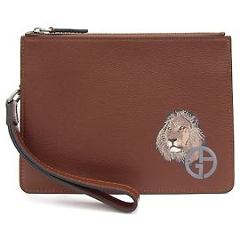 Giorgio Armani Saddlebags Brown