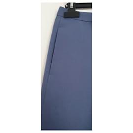 Céline-Un pantalon, leggings-Bleu
