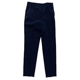 Céline-Un pantalon, leggings-Bleu Marine