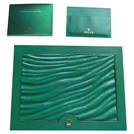 Rolex-boite rolex pour cosmograph daytona avec livret et porte carte-Vert foncé