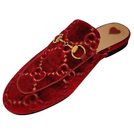 Gucci Princetown Mules Dark red