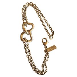 Yves Saint Laurent Solid silver heart bracelet 925 Silvery