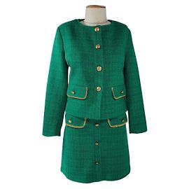 Maje Terno de saia Verde