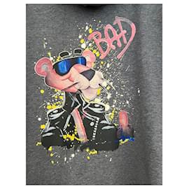 Autre Marque-ROSA PANTHER-Sweatshirt-Blau,Anthrazitgrau