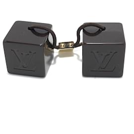 Louis Vuitton-Cube à cheveux Louis Vuitton-Marron