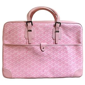 Porte-documents Goyard Ambassade Rose