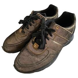 Chanel-Sneakers-Bronze