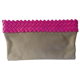 Bottega Veneta-Clutch bags-Pink,Grey