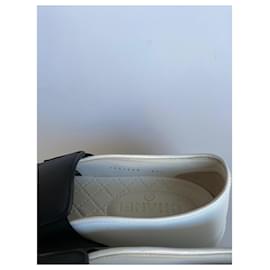 Chanel-Slip on-Black,White