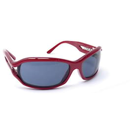 Chanel-Chanel sunglasses 31240 S6787 PLASTIC RED SUNGLASSES-Red