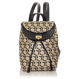 Salvatore Ferragamo Zaino Gancini Ferragamo Marrone Marrone