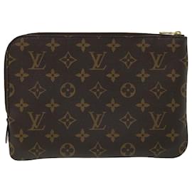 Louis Vuitton-LOUIS VUITTON Monogram Etui Voyage PM Clutch Bag M44500 LV Auth 31677a-Other