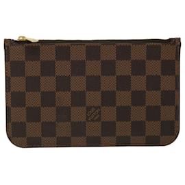 Louis Vuitton-Bolsa LOUIS VUITTON Damier Ebene Neverfull PM LV Auth bs2261-Outro