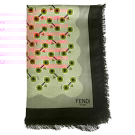 Fendi-Shawl 140-Pink