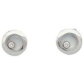 Orecchini Chopard, "Happy Diamonds", ORO BIANCO, Diamants. Altro